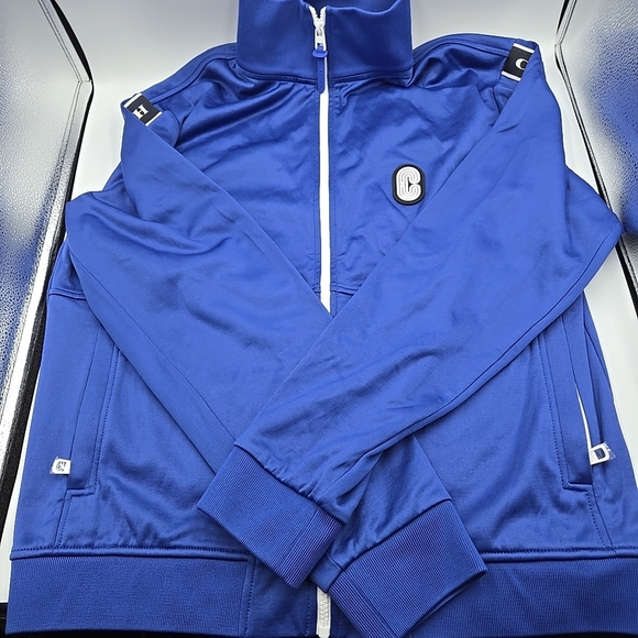 Coach Blue Track Jacket - Picture 2 of 10